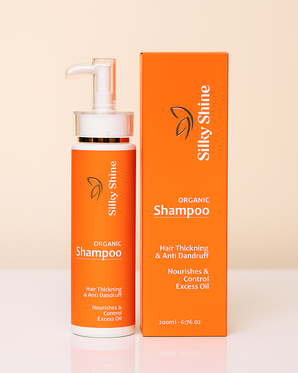 Silky Shine Organic Anti Dandruff Shampoo