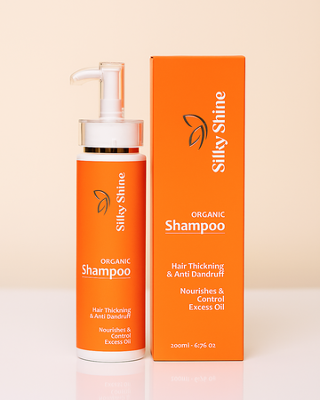 Silky Shine Organic Anti Dandruff Shampoo